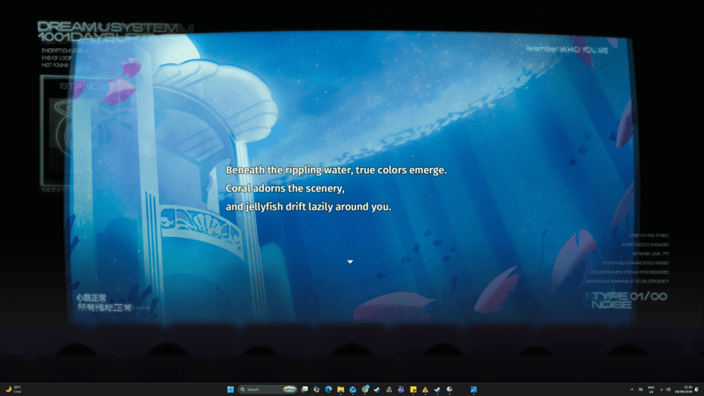 Scenery from Underwater Palace.