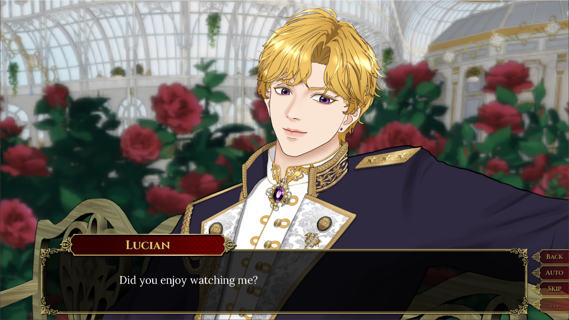 Close-up of Prince Lucian.