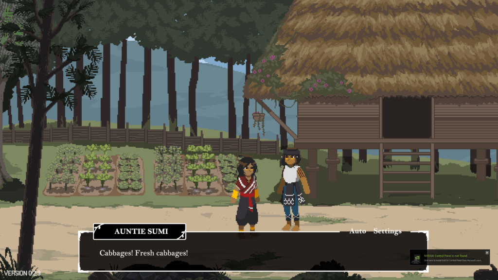 Tayabac village in Of the Lilies mentioning cabbages.
